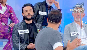 Armando Incarnato veste Versali a uomini e donne