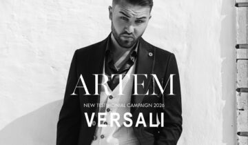 Collezione Andrea Versali 2026: Artem di Mare Fuori è il nuovo testimonial